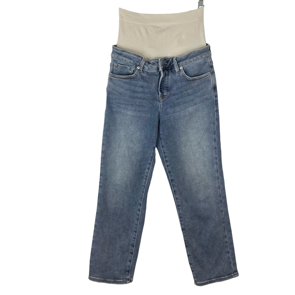 BLANQI Maternity Jean Size 6/S Stretchy Comfort 👍🏻